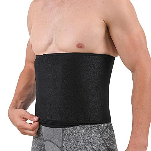 Waist Protector with Waist Trimmer Magnetic Tummy Gym Slim Belt for Men and Women